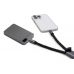 Ремешок-держатель для телефона с зарядным кабелем USB-C - USB-C Lany Wristband Charge Eco, серый