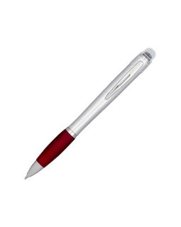 Nash серебряная ручка с цветным элементом, красный