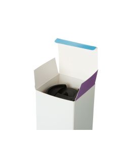 Термокружка Double wall mug C1, soft touch, 350 мл, серый-foto5