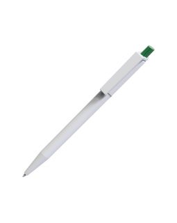 Шариковая ручка Xelo White,  белый/зеленый
