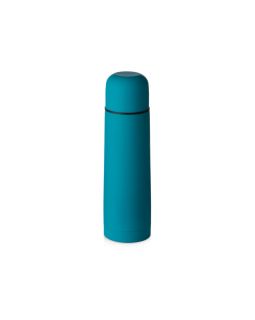 Термос Ямал Soft Touch с чехлом, 500мл, бирюзовый-foto2