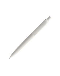 Пластиковая ручка DS8 из переработанного пластика с антибактериальным покрытием, белый