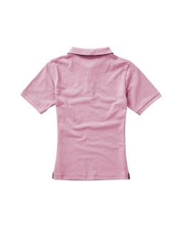 Calgary женская рубашка-поло с коротким рукавом, light pink-foto3