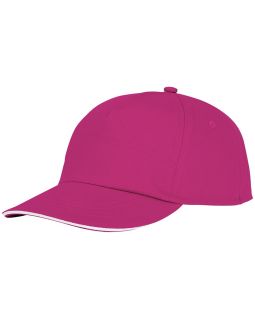 Пятипанельная кепка-сендвич Styx, розовый