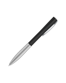 Ручка шариковая металлическая RAISE, черный/серый