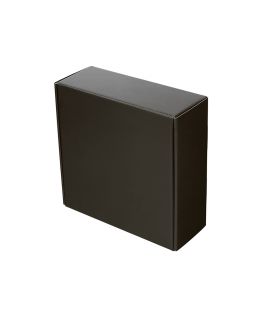 Коробка подарочная Raven, L, черная, вн. размер 260х260х100 мм.-foto2