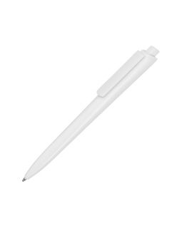Ручка пластиковая трехгранная шариковая Lateen, белый