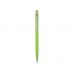Ручка-стилус металлическая шариковая Jucy, зеленое яблоко