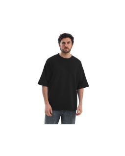 Футболка Kyoto из джерси 180 г/м2 с пич отделкой, унисекс, черный Футболка Kyoto из джерси 180 г/м2 с пич отделкой, унисекс, черный