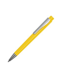 Ручка шариковая Pavo синие чернила, желтый