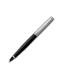 Ручка роллер Parker Jotter Originals Black, черный/серебристый