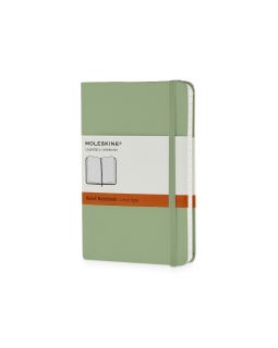 Записная книжка Moleskine Classic (в линейку) в твердой обложке, Pocket (9x14см), фисташковый