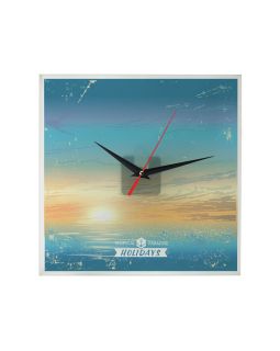 Часы настенные квадратные из стекла 28х28 см Nile-foto3