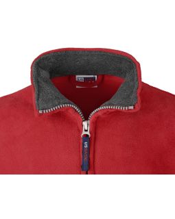 Куртка флисовая Nashville мужская, красный/пепельно-серый-foto9
