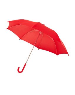 Детский 17-дюймовый ветрозащитный зонт Nina, красный