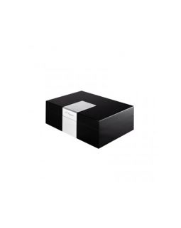 Коробка для сигар Ligne2. S.T.Dupont, черный/серебристый