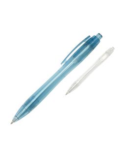 Шариковая ручка Alberni из переработанного ПЭТ, прозрачный, черные чернила