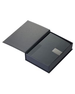 Подарочный набор Goethe с блокнотом А5, 2-мя ручками и картхолдером, черный-foto25