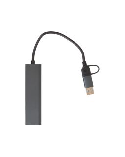USB-концентратор Command, серый-foto6
