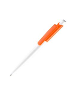 Шариковая ручка Vini White,  белый/оранжевый