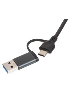 USB-концентратор Command, серый-foto5
