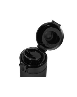 Вакуумная термокружка Waterline c кнопкой Guard, 400 мл, тубус, черный-foto5