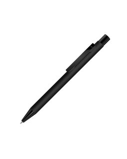 Ручка шариковая металлическая Straight M Gum, черный