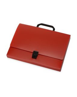Папка-портфель А4, красный