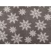 Плед Snowflake новогодний