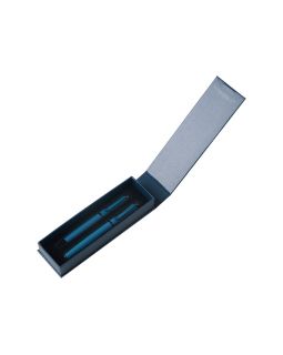 Подарочный набор из 2-х ручек Black Lama soft-touch, темно-синий-foto2