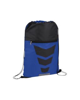 Рюкзак на шнурке Courtside, ярко-синий/черный