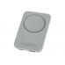 Магнитный беспроводной внешний аккумулятор MagnetIQ, 5000 mah, 10 W, серый Cool gray 7C