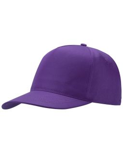 Бейсболка Poly 5-ти панельная, фиолетовый