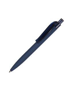 Ручка шариковая QS 01 PRT софт-тач, синий