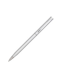 Ручка металлическая шариковая Slim, серый