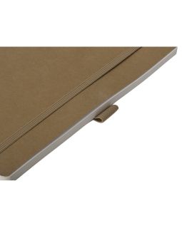Блокнот из моющегося крафта и каменной бумаги А5 Fleekstone, гибкая обложка, натуральный-foto4