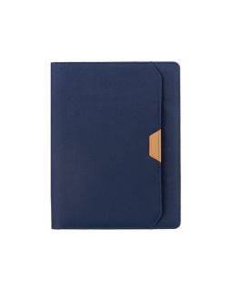 Портфолио А4 из RPET на молнии Harvey, 40 л FSC бумаги, синий-foto9