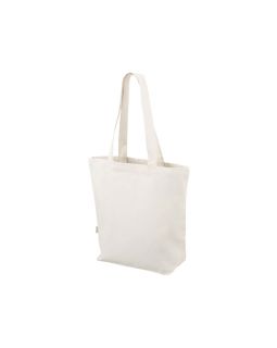 Сумка для шоппинга Cotton из переработанного хлопка 280 г, натуральный-foto3