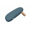PB_Small_stone Универсальное зарядное устройство power bank в форме камня. 2600MAH. Темно-синий (чистый хлястик)