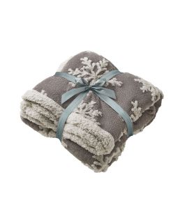 Плед Snowflake новогодний-foto10