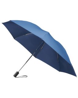 Зонт складной полуавтомат, темно-синий