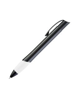 Ручка шариковая металлическая OPERA M, белый/черный