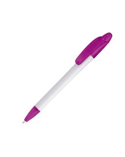 Ручка шариковая Celebrity Эвита, белый/фиолетовый