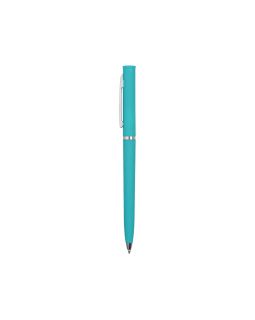 Ручка шариковая Navi soft-touch, голубой-foto3