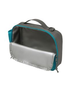 Изотермическая сумка-холодильник Breeze New для ланч-бокса, серый/голубой-foto6