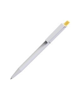 Шариковая ручка Xelo White,  белый/желтый