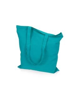 Сумка для шопинга Carryme 140 хлопковая, 140 г/м2, бирюзовый 320C NEW-foto2