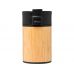 Вакуумный герметичный термостакан Arca с покрытием из меди и бамбука 200 мл, черный