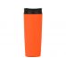 Термокружка Годс 470мл на присоске, оранжевый