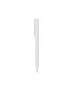 Ручка пластиковая шариковая Taper Solid, матовый белый-foto3